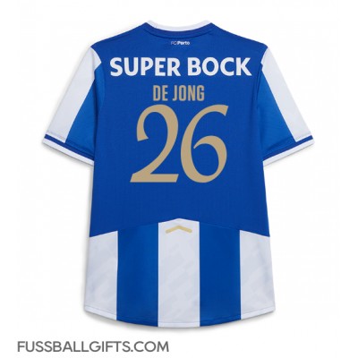 Porto Luuk de Jong #26 Fußballbekleidung Heimtrikot 2025-26 Kurzarm Porto Luuk de Jong #26 Fußballbekleidung Heimtrikot 2025-26 Kurzarm